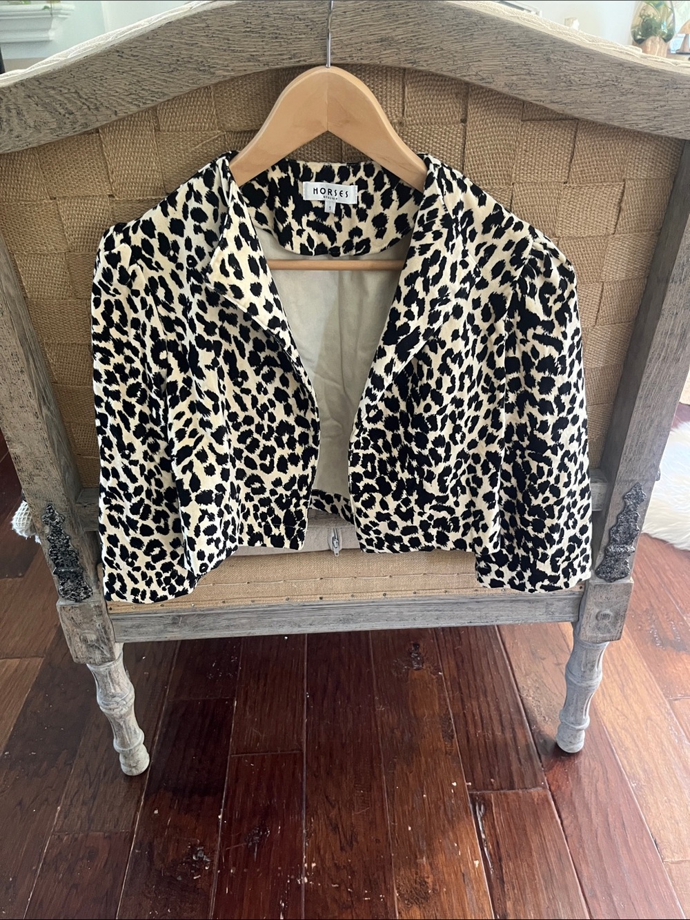 Horses Atelier crop three quarter sleeve jacket